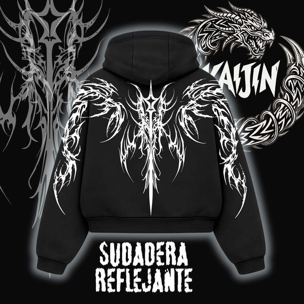 Hoodie Oversize Reflejante M1