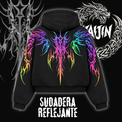 Hoodie Oversize Reflejante M1