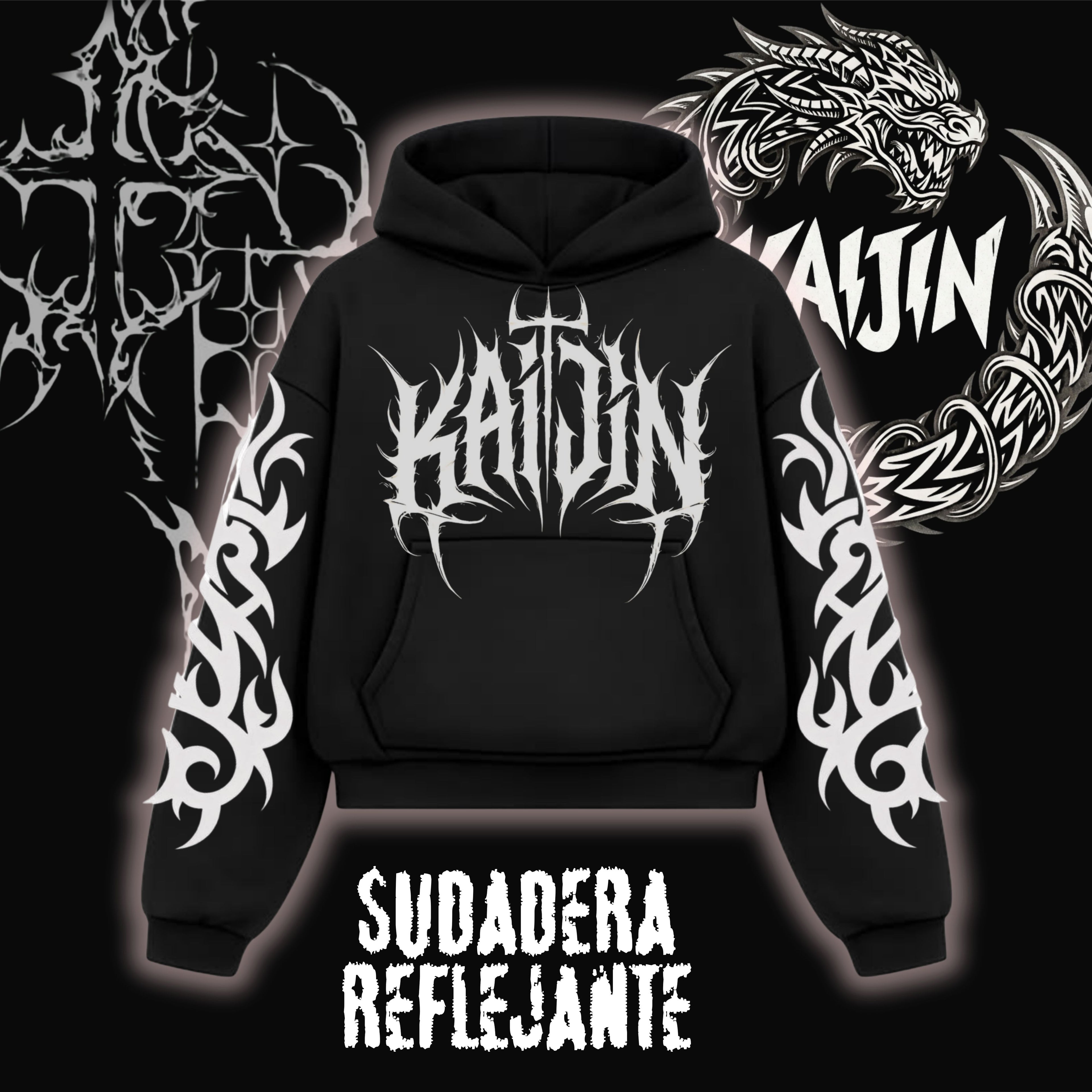 Hoodie Oversize  Reflejante M2