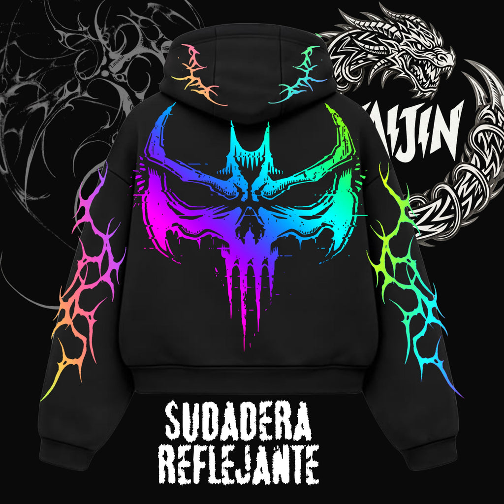 Hoodie Oversize Reflejante M5